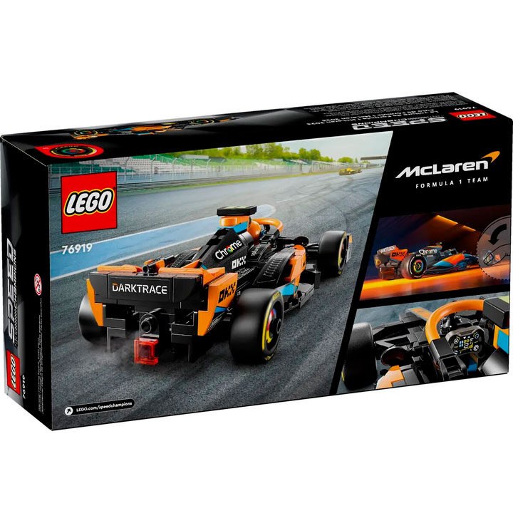 Фото Конструктор LEGO Speed Champions Автомобиль для гонок McLaren Формула 1 2023 (76919)