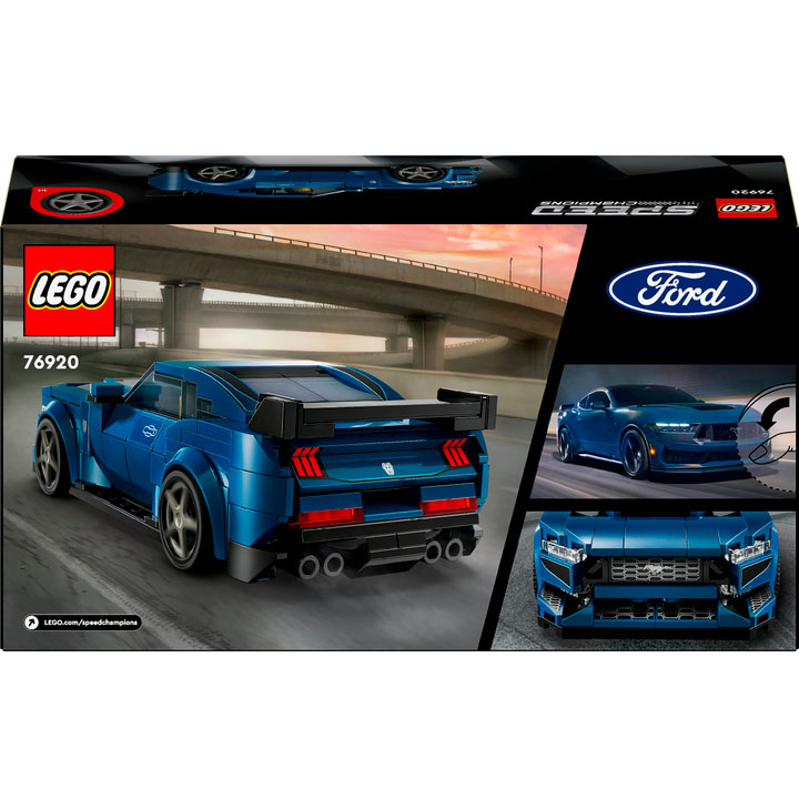 Внешний вид Конструктор LEGO Speed Champions Спортивный автомобиль Ford Mustang Dark Horse (76920)