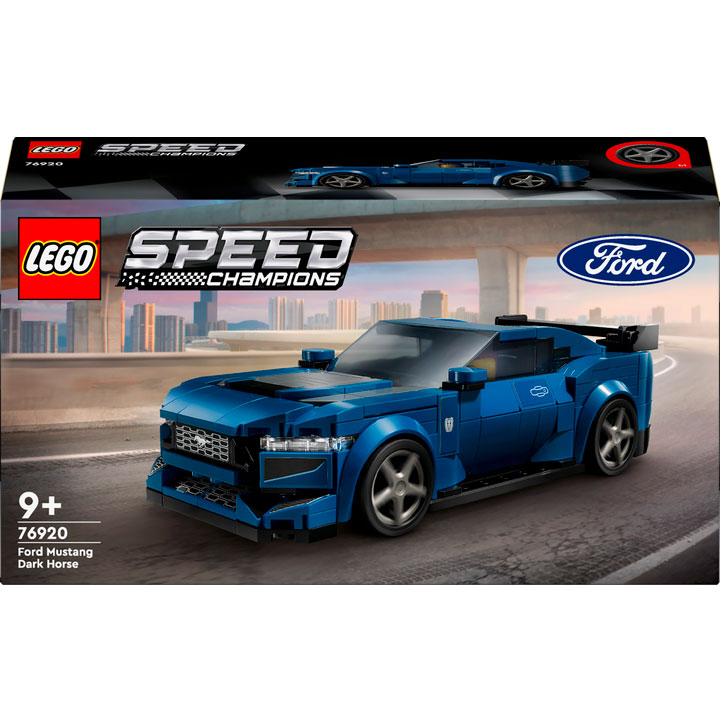 Конструктор LEGO Speed Champions Спортивный автомобиль Ford Mustang Dark Horse (76920)