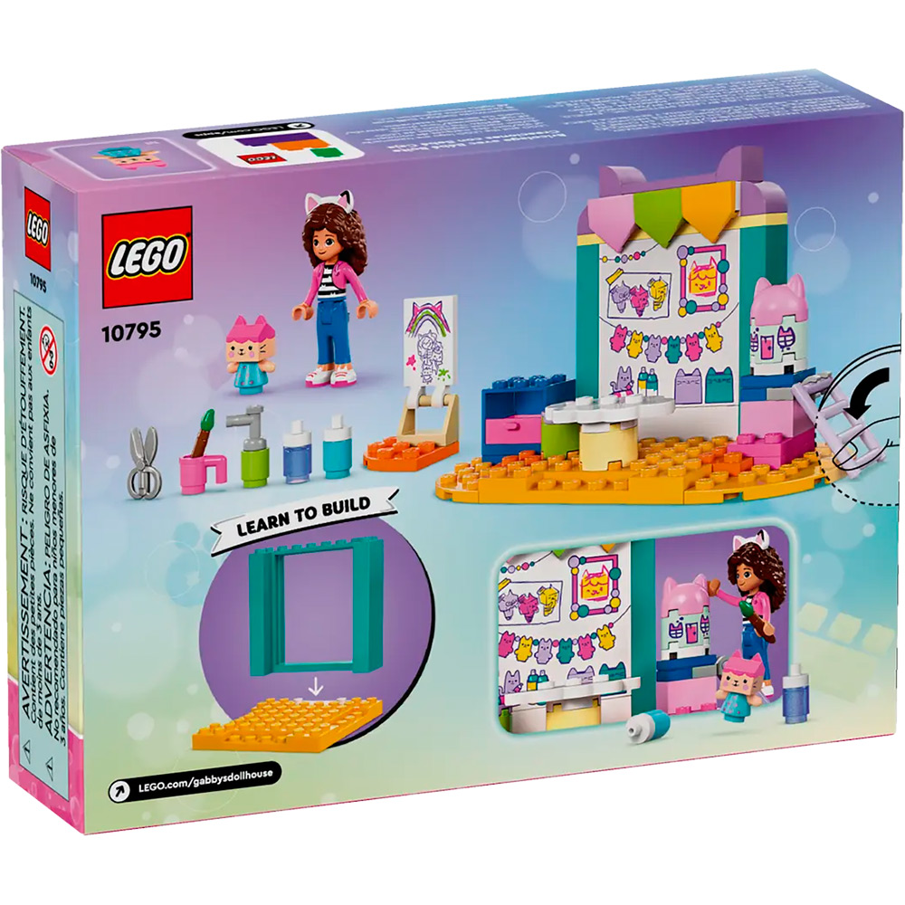 Конструктор LEGO Gabby's Dollhouse Мастерим с дочкой - Бокс 60 деталей (10795)