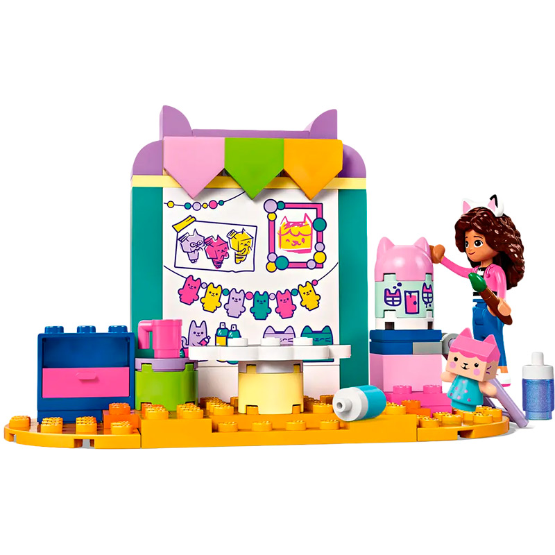 Конструктор LEGO Gabby's Dollhouse Мастерим с дочкой - Бокс 60 деталей (10795) Тип классический