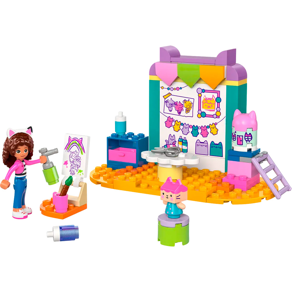 Конструктор LEGO Gabby's Dollhouse Мастерим с дочкой - Бокс 60 деталей (10795) Тематика тематический