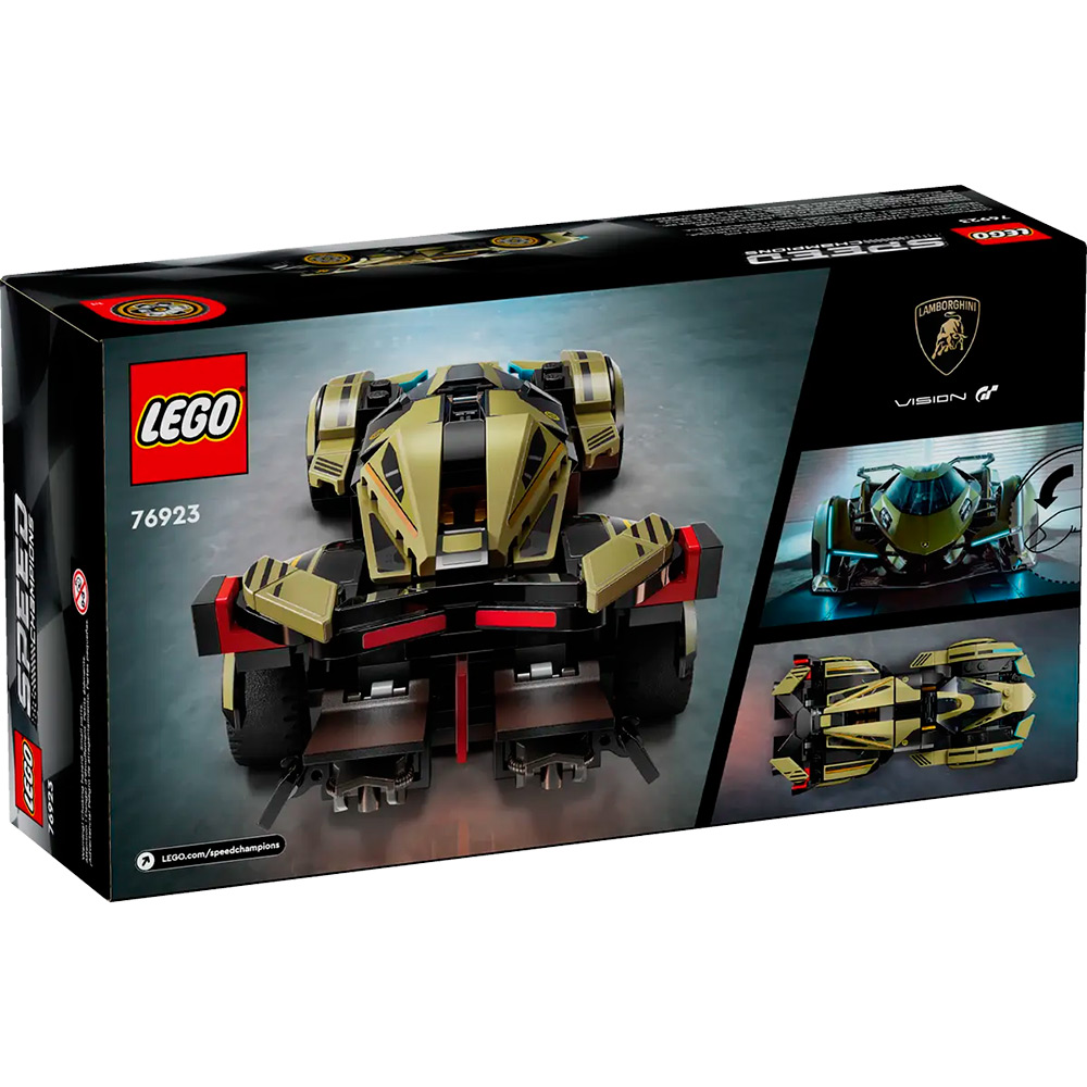 Конструктор LEGO Speed Champions Суперкар Lamborghini Lambo V12 Vision GT 230 деталей (76923)