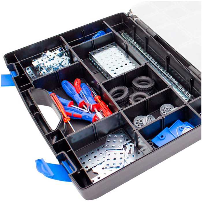 Конструктор Eitech Школьный строительный комплект 2 (С167) Тематика транспорт