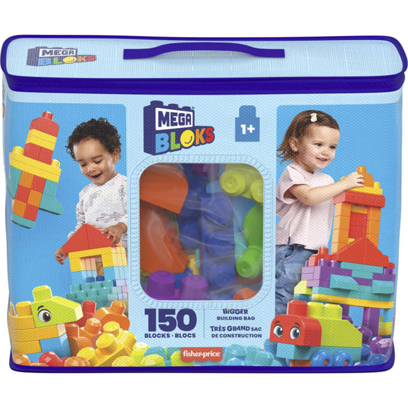 Конструктор Mega Bloks Великий у мішку 150 деталей (HHM96)