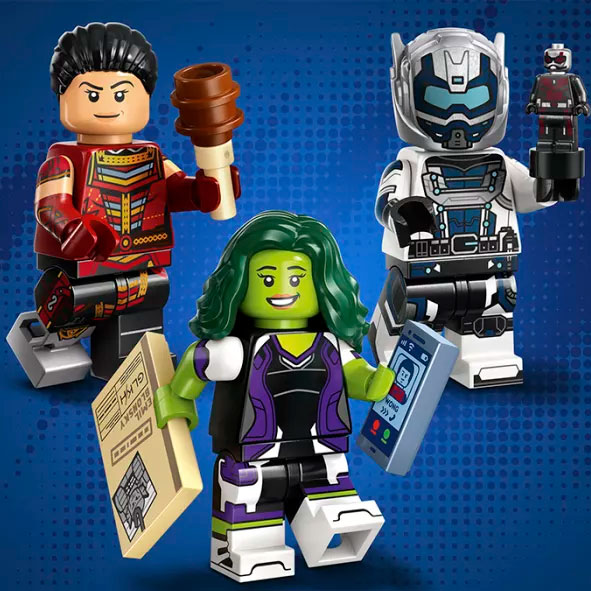 Конструктор LEGO Minifigures Marvel Series 2 10 деталей (71039) Серія Lego Minecraft