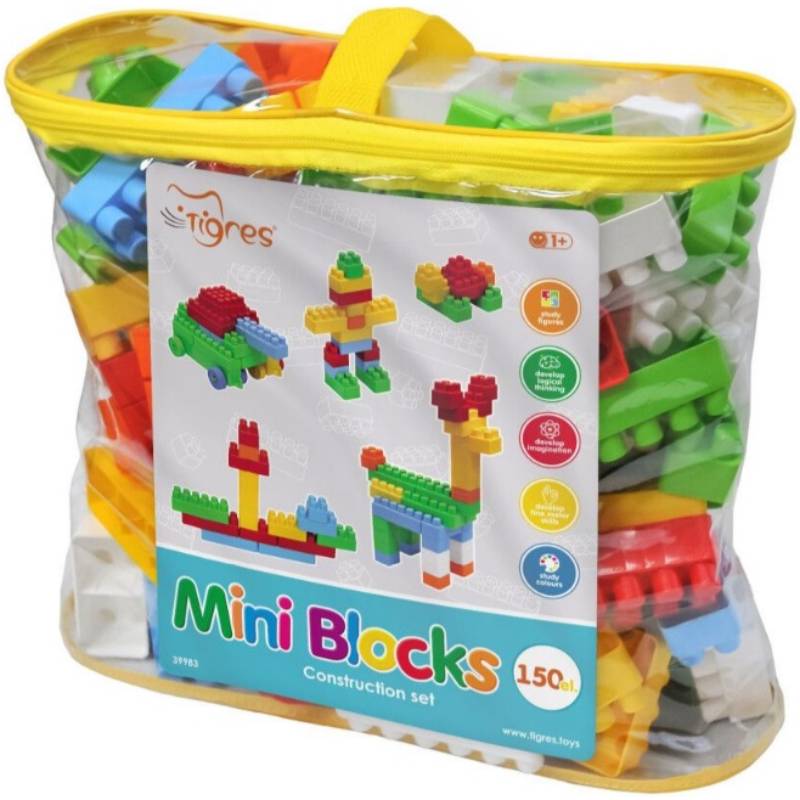 Конструктор Tigres Mini Blocks 150 эл (39983) Тип классический