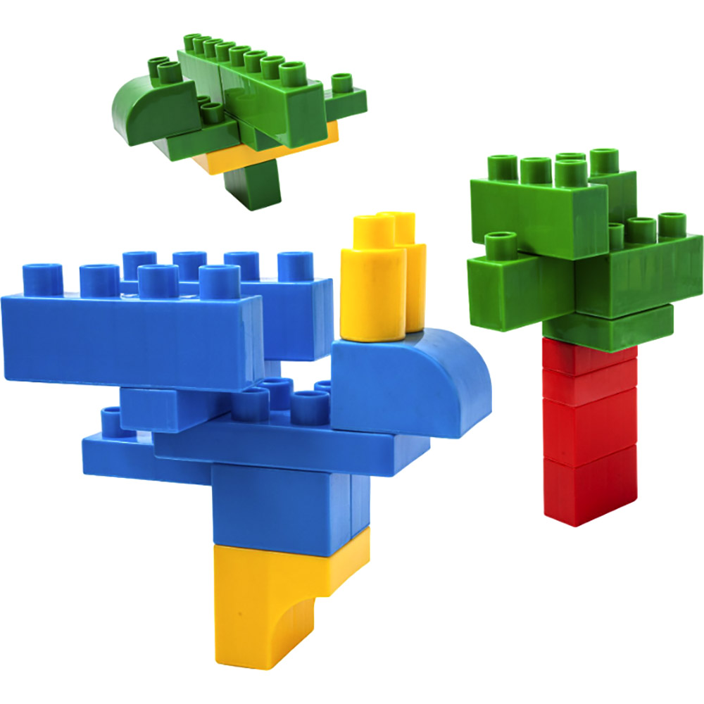 Конструктор WADER Kids Blocks  70 элементов (41295) Тип классический