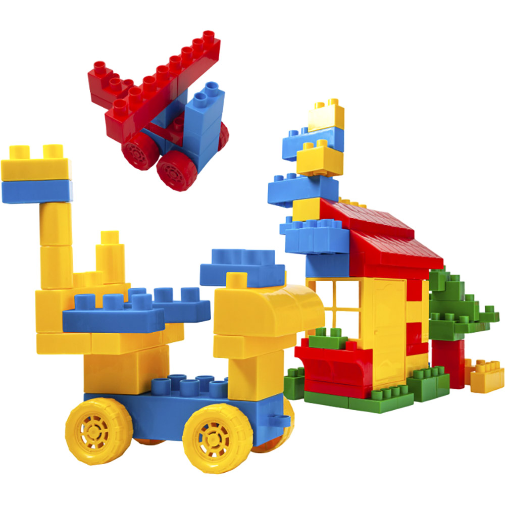 Конструктор WADER Kids Blocks 90 элементов (41296) Для кого универсально