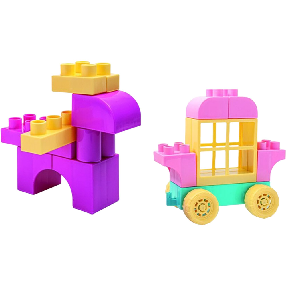 Конструктор WADER Kids Blocks 50 елементів (41297) Для кого універсально