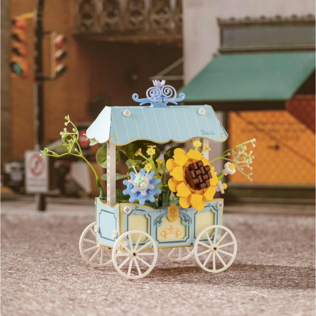 Конструктор Pantasy Original - Flower Cart Тележка с подсолнухами 265 деталей (15026) Тип уникальные детали