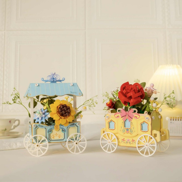 Конструктор Pantasy Original - Flower Cart Візок із соняшниками 265 деталей (15026) Тематика на довільну тему