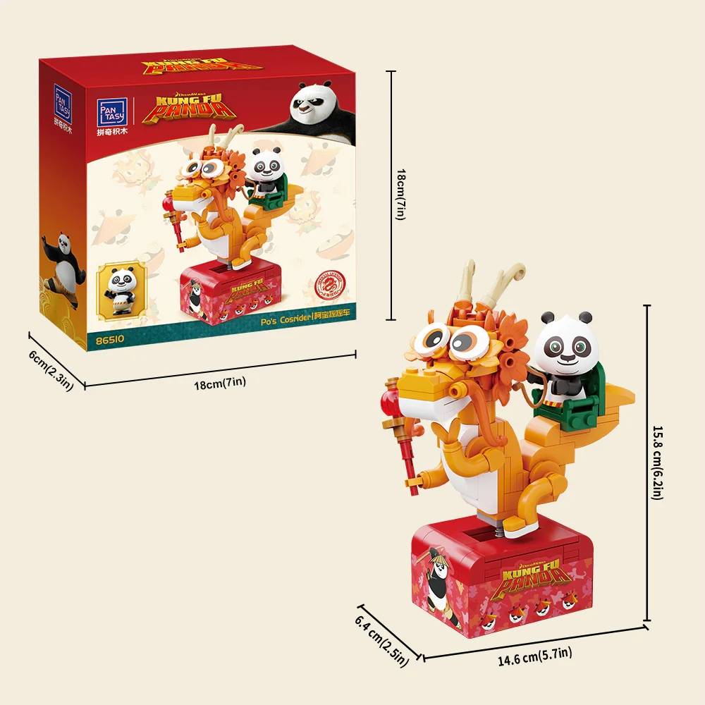 Конструктор PANTASY Kung Fu Panda Косрайдер 186 деталей (86510) Кріплення блок