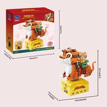 Конструктор PANTASY Kung Fu Panda Косридер Тигрицы 195 деталей (86511)