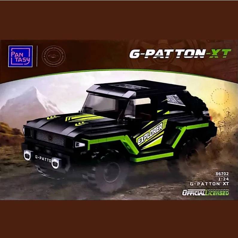 Конструктор PANTASY George Patton G-PATTON GX 1:18 323 деталей (86702) Тип уникальные детали