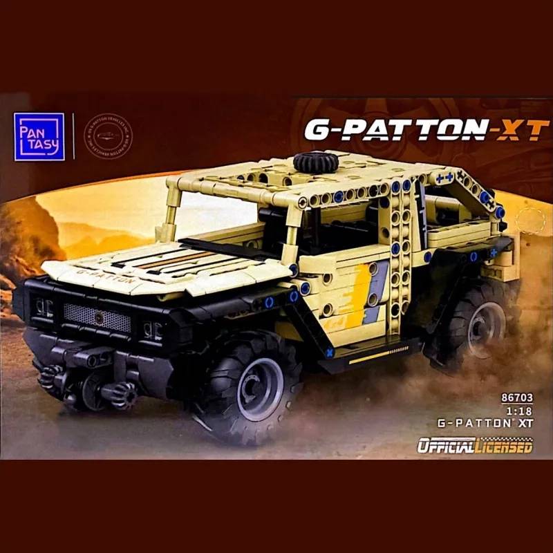 Конструктор PANTASY George Patton G-PATTON GX 1:24 694 деталей (86703) Тип унікальні деталі