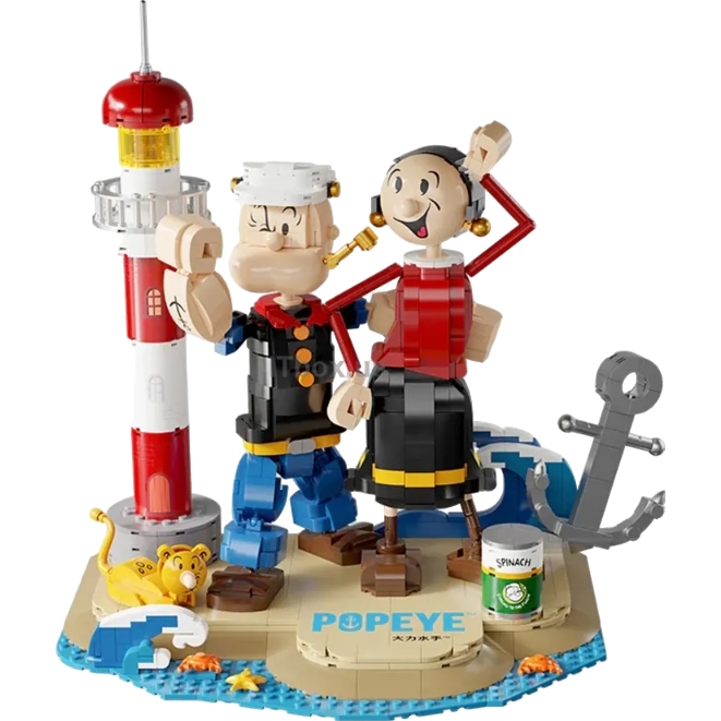 Конструктор PANTASY Popeye Папай з Олівою (86401)