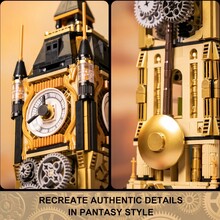 Конструктор PANTASY Original Steampunk Парк Часовая башня в стиле стимпанк (85008)