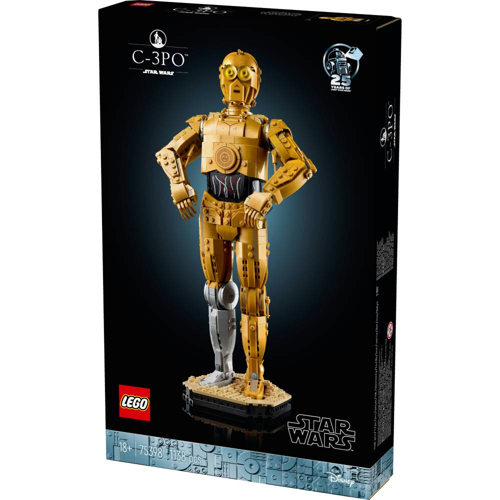 Зображення Конструктор LEGO Star Wars C-3PO (75398)