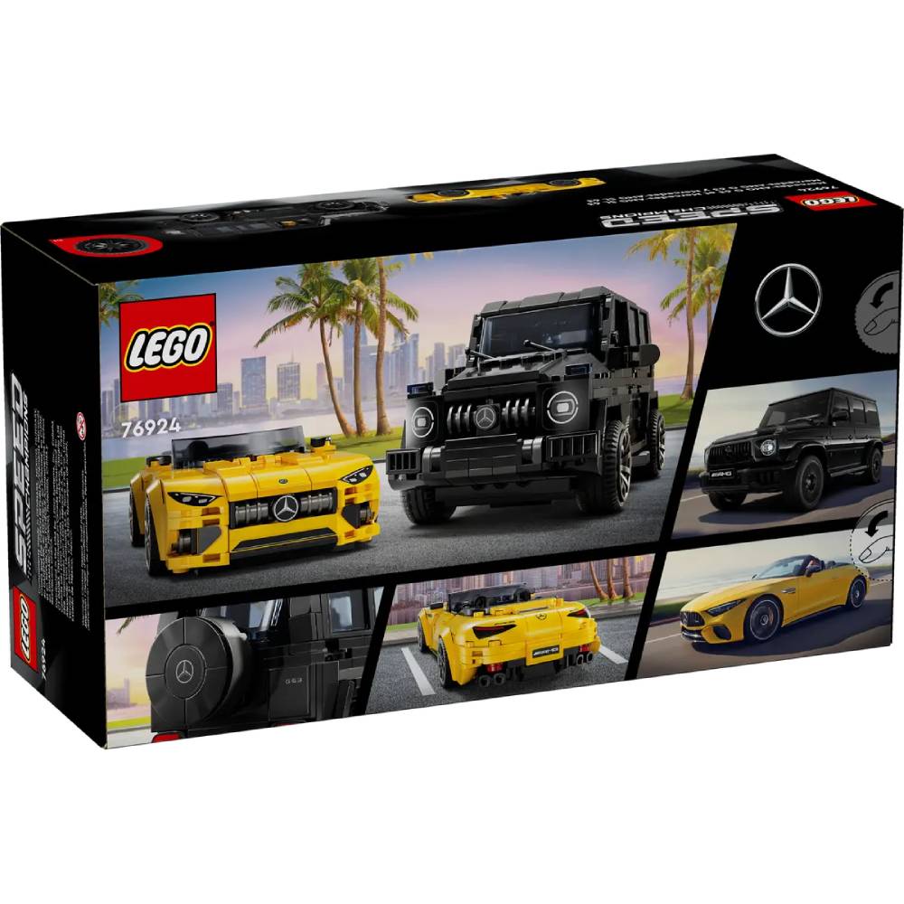 Замовити Конструктор LEGO Speed Champions Mercedes-AMG G 63 та Mercedes-AMG SL 63 (76924)