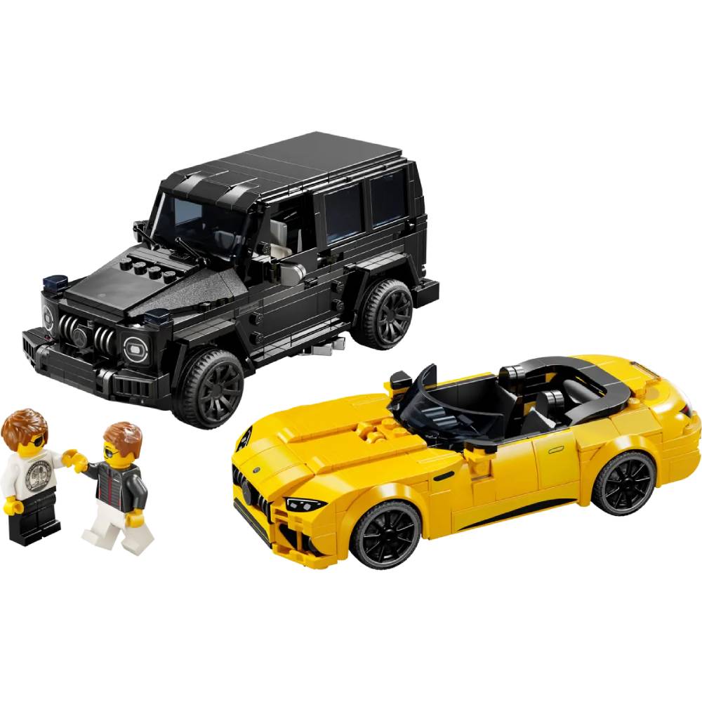 Конструктор LEGO Speed Champions Mercedes-AMG G 63 и Mercedes-AMG SL 63 (76924) Тип уникальные детали