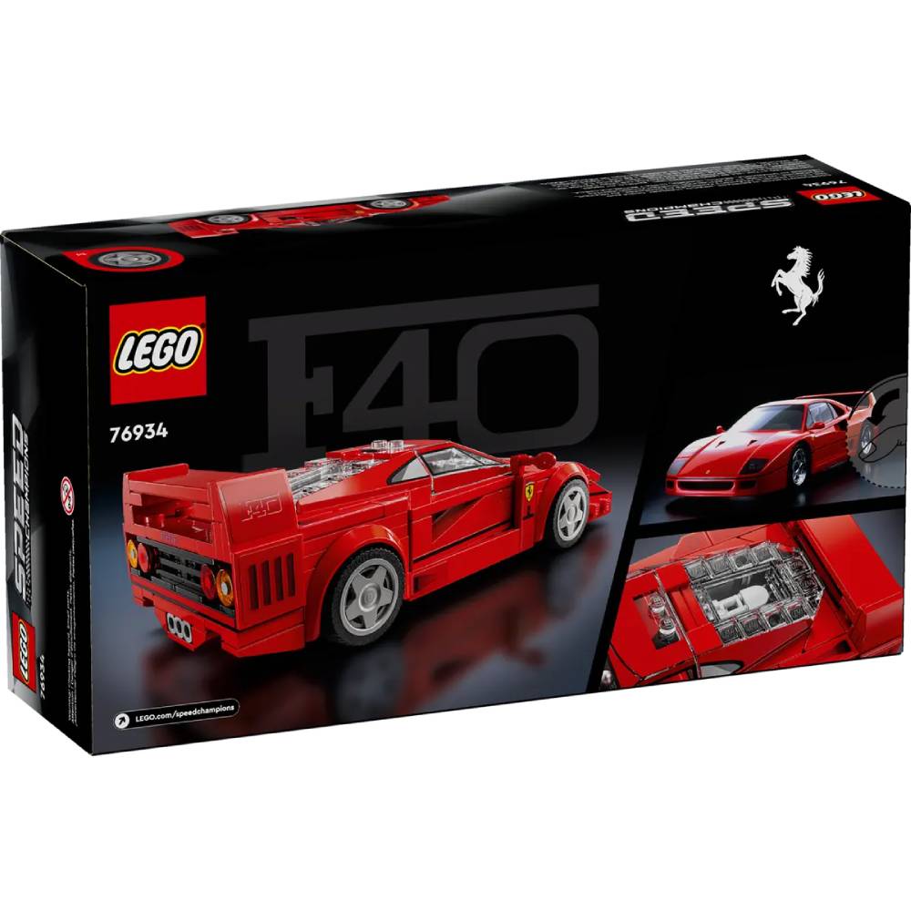 Изображение Конструктор LEGO Speed Champions Суперкар Ferrari F40 (76934)