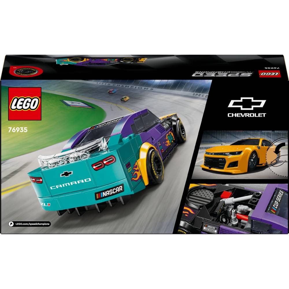 В Украине Конструктор LEGO Speed Champions Nascar Next Gen Chevrolet Camaro ZL1 (76935)