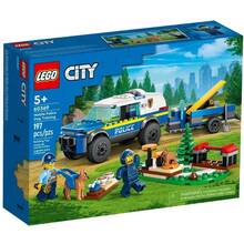 Конструктор LEGO City Мобільний майданчик для дресирування поліцейських собак (60369)