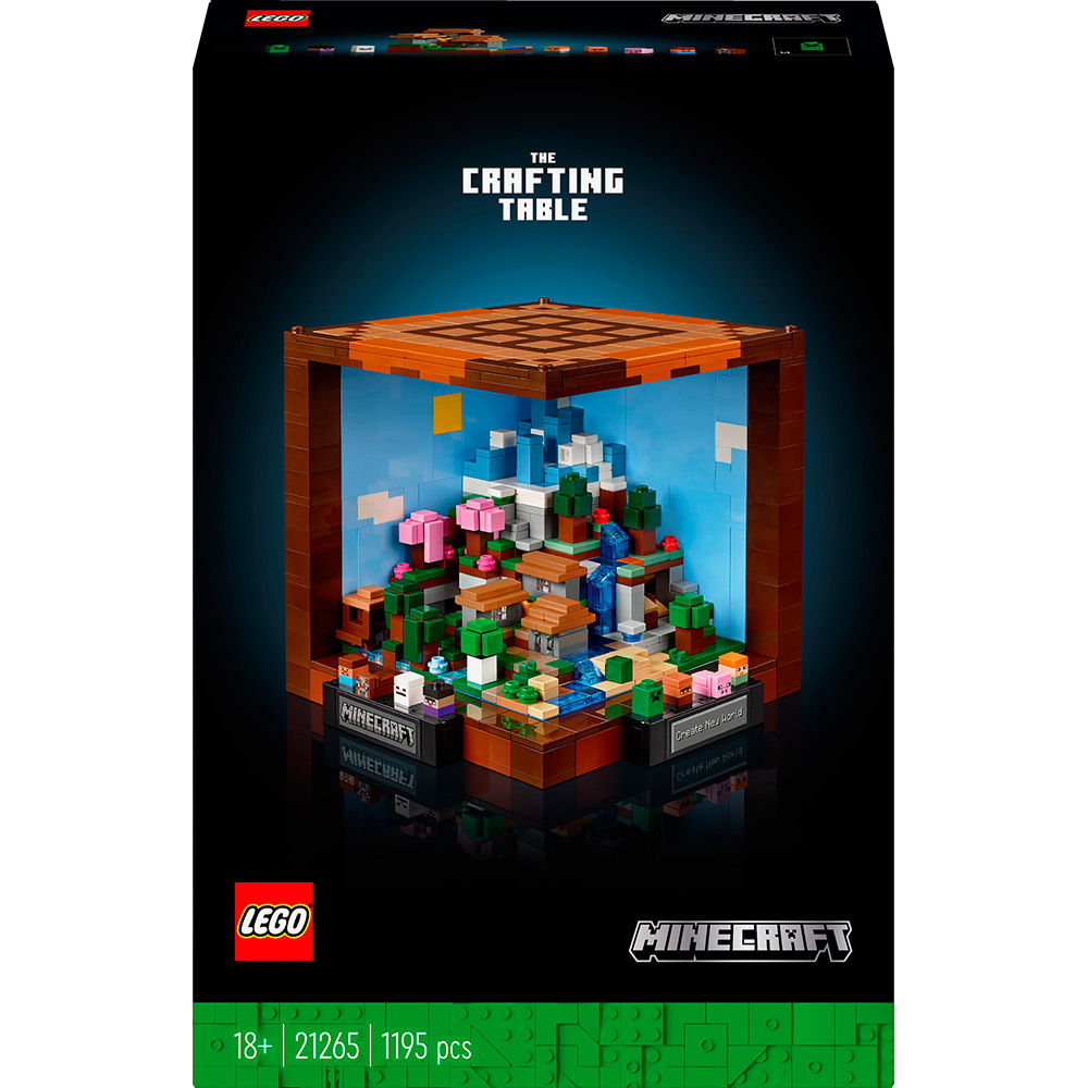 Конструктор LEGO Minecraft Верстак 1195 деталей (21265)