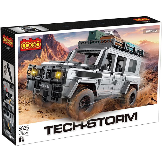 Конструктор COGO Tech-storm Джип - 2 (5825)