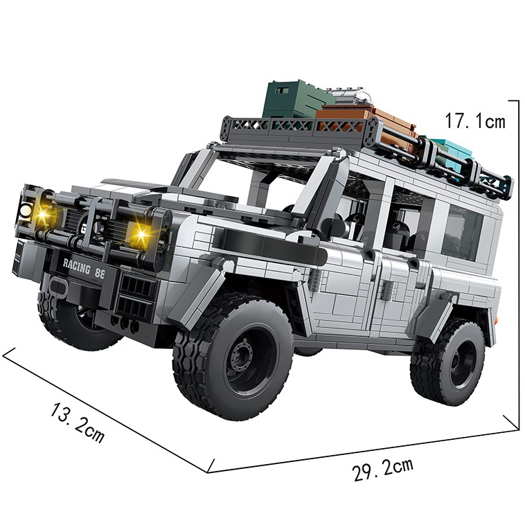 Конструктор COGO Tech-storm Джип - 2 (5825) Тематика транспорт