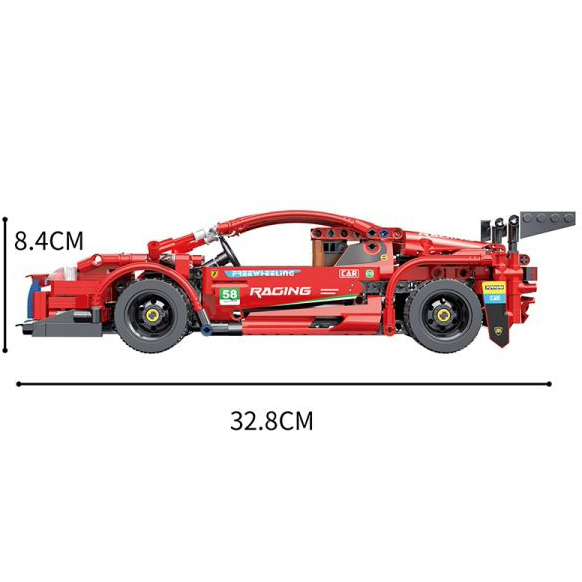 Конструктор COGO Tech-storm Ferrari (5829) Кріплення блок