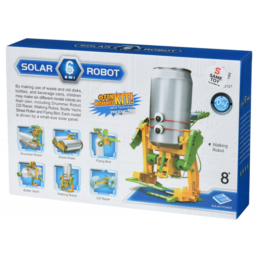 

Конструктор SAME TOY Экобот 6 в 1 (2127UT), Экобот 6 в 1 (2127UT)