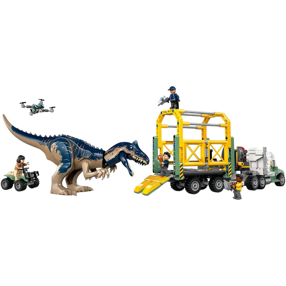 Конструктор LEGO Jurassic World Місії динозаврів: Вантажівка для перевезення алозавра (76966) Тип транспорту вантажівка