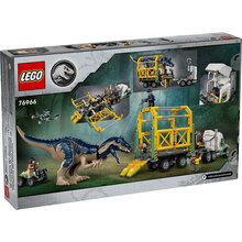 Конструктор LEGO Jurassic World Миссии динозавров: Грузовик для перевозки аллозавра (76966)