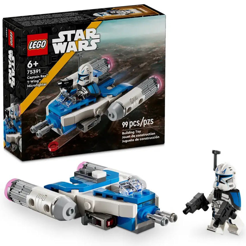 Конструктор LEGO Star Wars Микроистребитель Y-Wing Капитана Рекса (75391) Тип классический