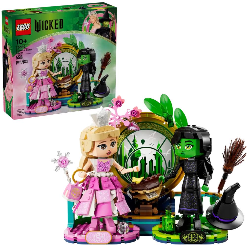 Конструктор LEGO Wicked Фігурки Ельфаби та Глінди (75682) Серія Lego Wicked