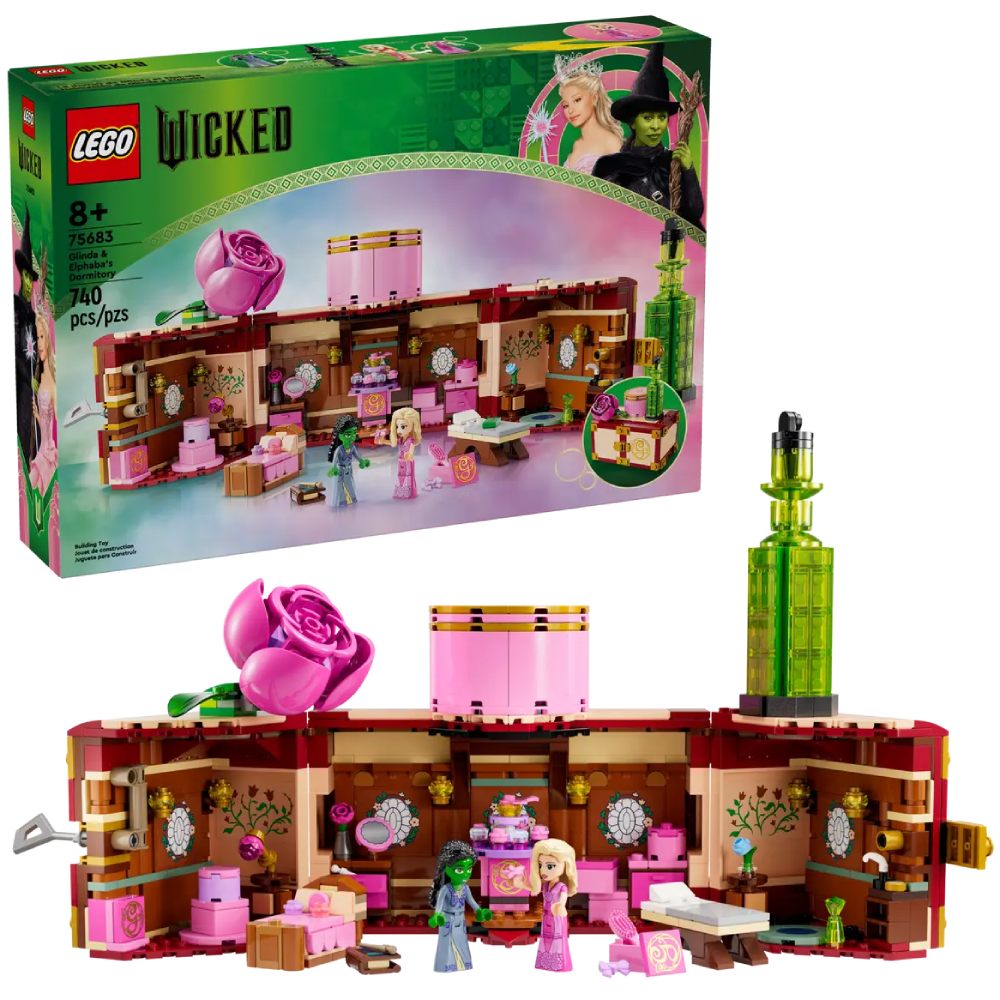 Конструктор LEGO Wicked Кімната Глінди та Ельфаби (75683) Тип класичний