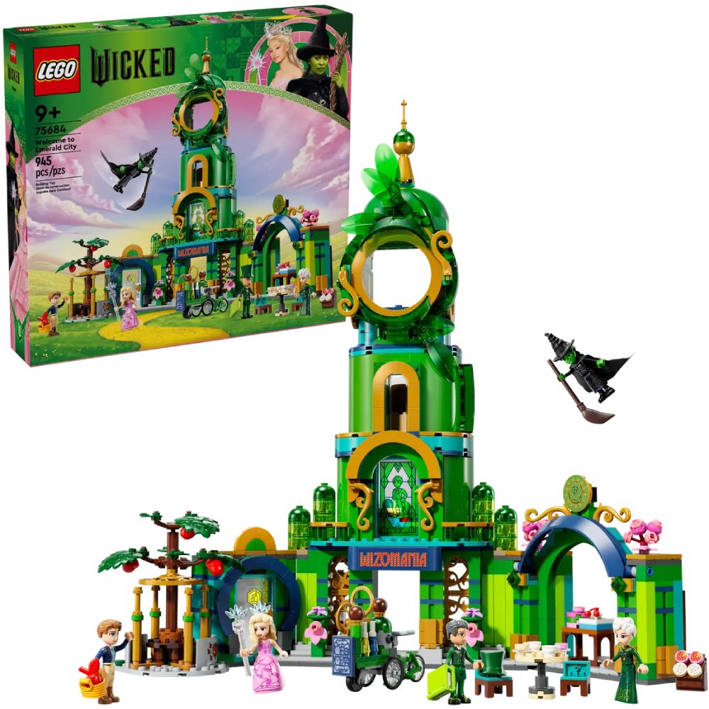 Конструктор LEGO Wicked Ласкаво просимо до Смарагдового міста (75684) Тип класичний