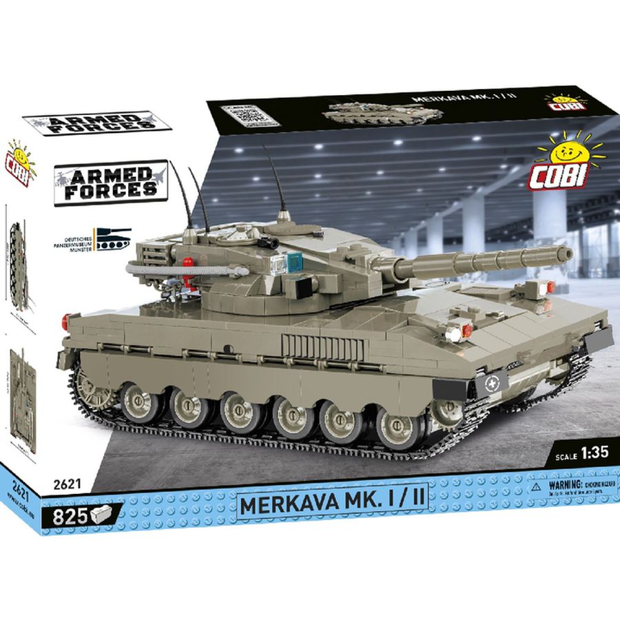 Конструктор COBI Танк Меркава Mk 1 825 деталей (COBI-2621)