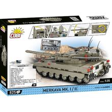 Конструктор COBI Танк Меркава Mk 1 825 деталей (COBI-2621)