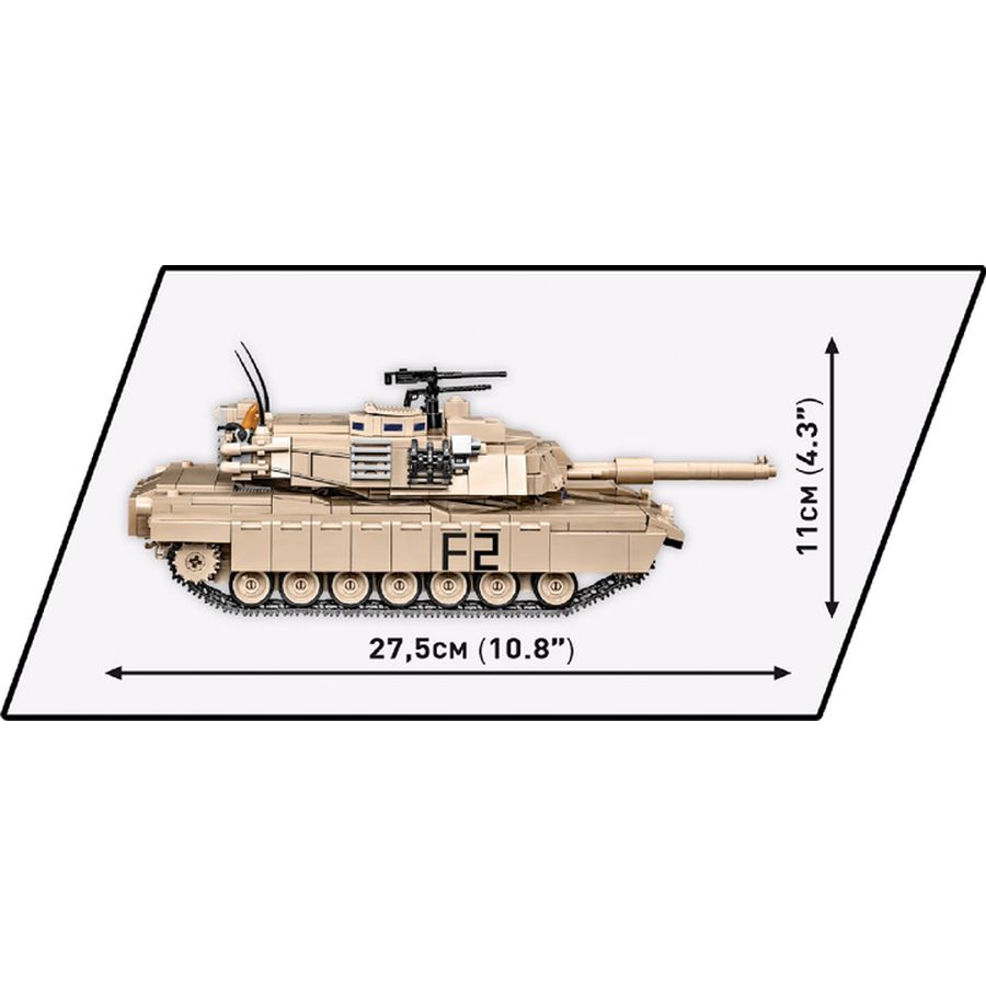 Покупка Конструктор COBI Танк M1A2 Абрамс 975 деталей (COBI-2622)