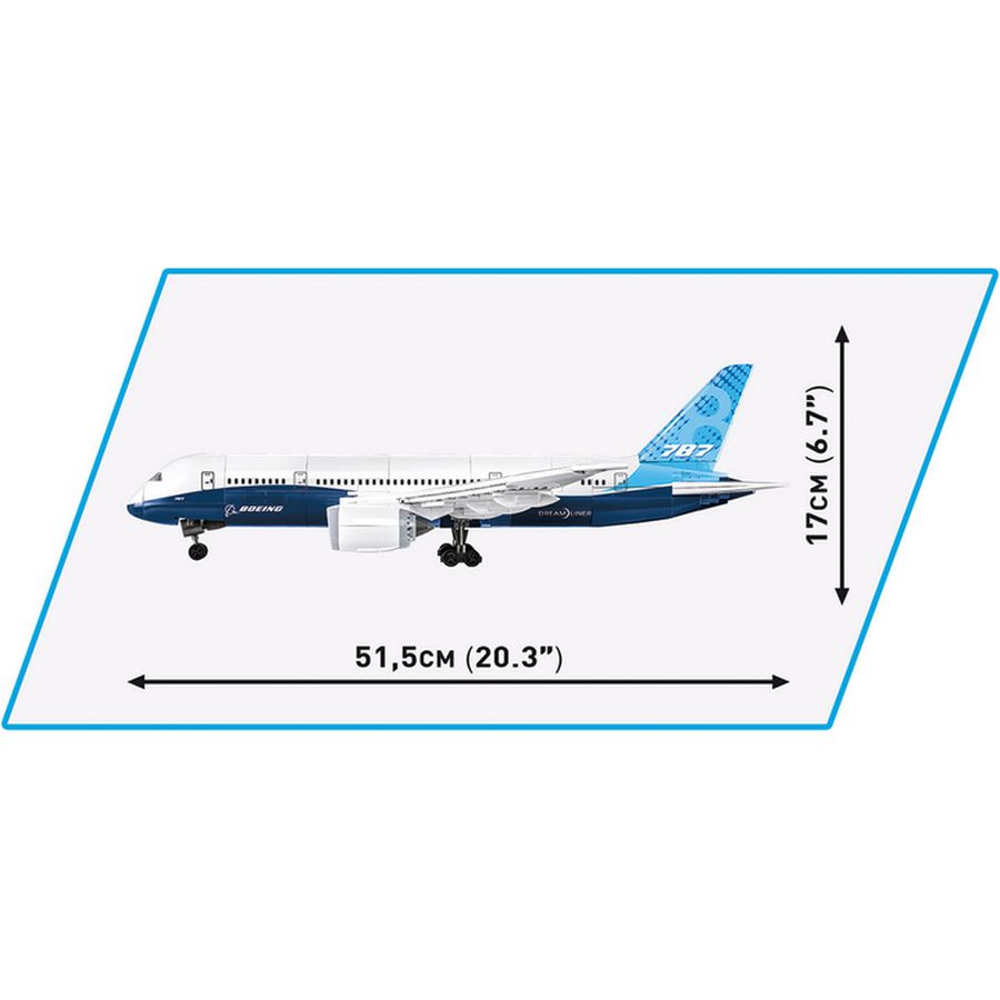 Фото Конструктор COBI Боинг 787 Дримлайнер 836 деталей (COBI-26603)