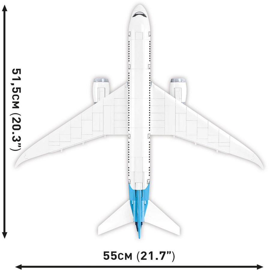 Заказать Конструктор COBI Боинг 787 Дримлайнер 836 деталей (COBI-26603)