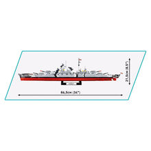 Конструктор COBI Лінкор Бісмарк 1:300 2789 деталей (COBI-4841)