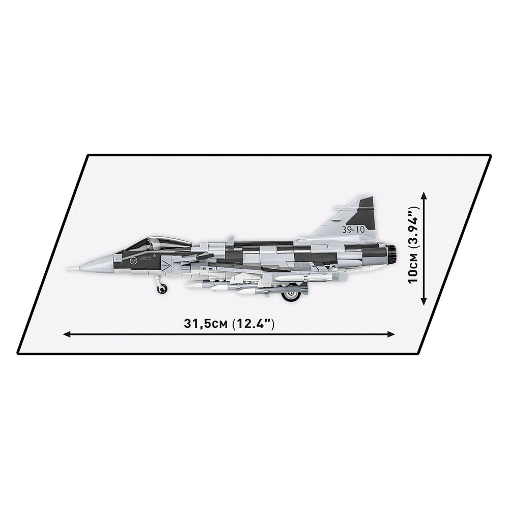 Заказать Конструктор COBI Самолет SAAB JAS 39 Gripen E 480 деталей (COBI-5820)