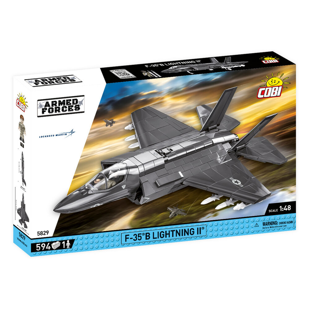 Конструктор COBI Самолет F-35B Lightning II 594 детали (COBI-5829)