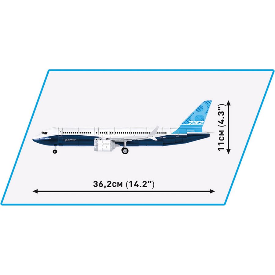 Фото Конструктор COBI Боинг 737-8 340 деталей (COBI-26608)