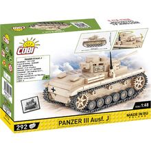 Конструктор COBI Вторая Мировая Война Танк Panzer III 292 детали (COBI-2712)