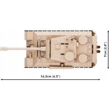 Конструктор COBI Вторая Мировая Война Танк Panzer V Пантера 298 деталей (COBI-2713)